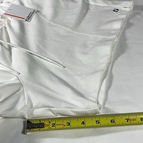 Sports Illustrated womens white pull-on drawstring elastic 5" shorts- size 2X - Picture 10 of 11